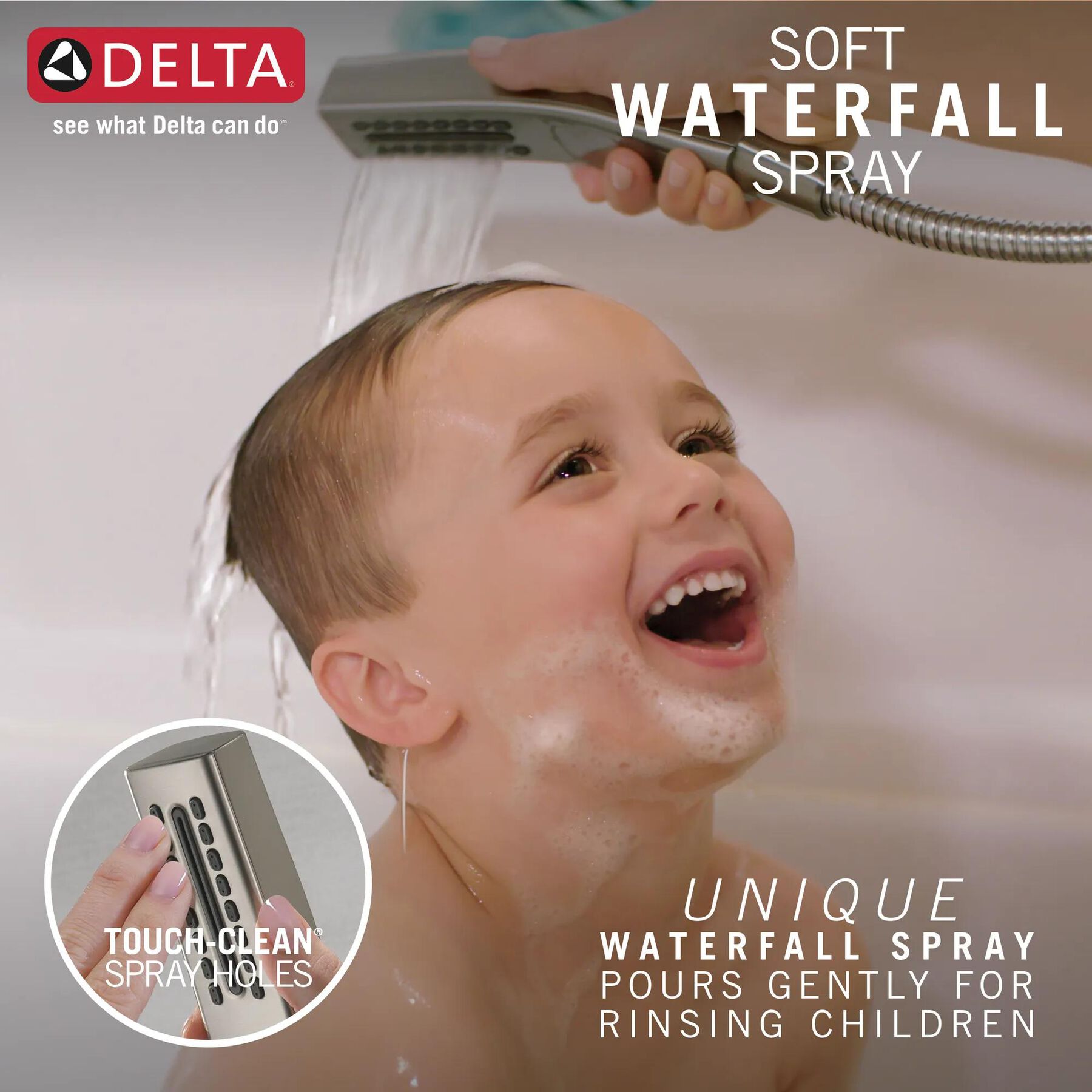 H2Okinetic&reg;&nbsp;In2ition&reg;&nbsp;5-Setting Two-in-One Shower (Recertified)